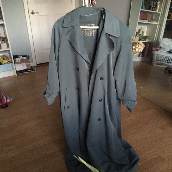 Fleet Street Dark Teal Coat - Picture 4 of 4